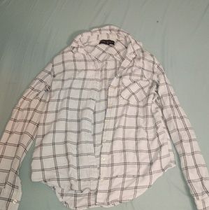 White button up from aeropostale